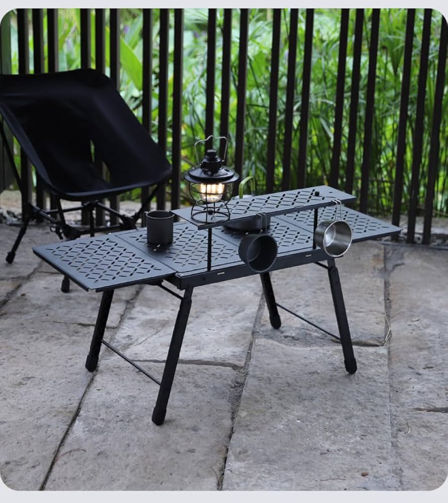 Amazon.co.jp: ポータブル折りたたみテーブルキャンプテーブルと